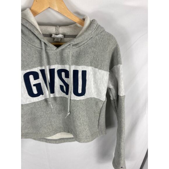 Champion GVSU Crop Hoodie Sweatshirt Size XS - Picture 2 of 4